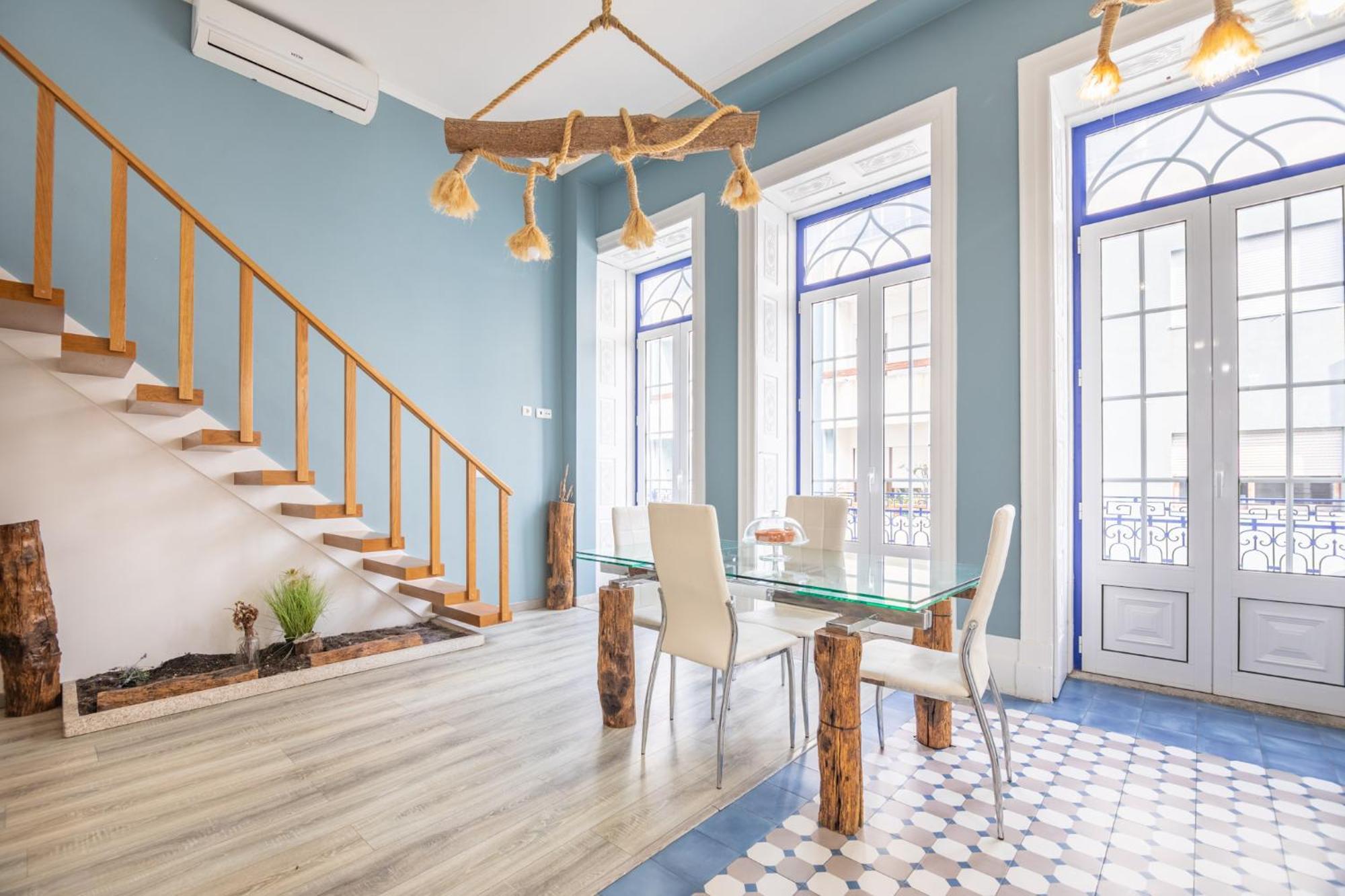 Deluxe Spacious Flats W Mezzanine By Host Wise Apartment Porto Ruang foto